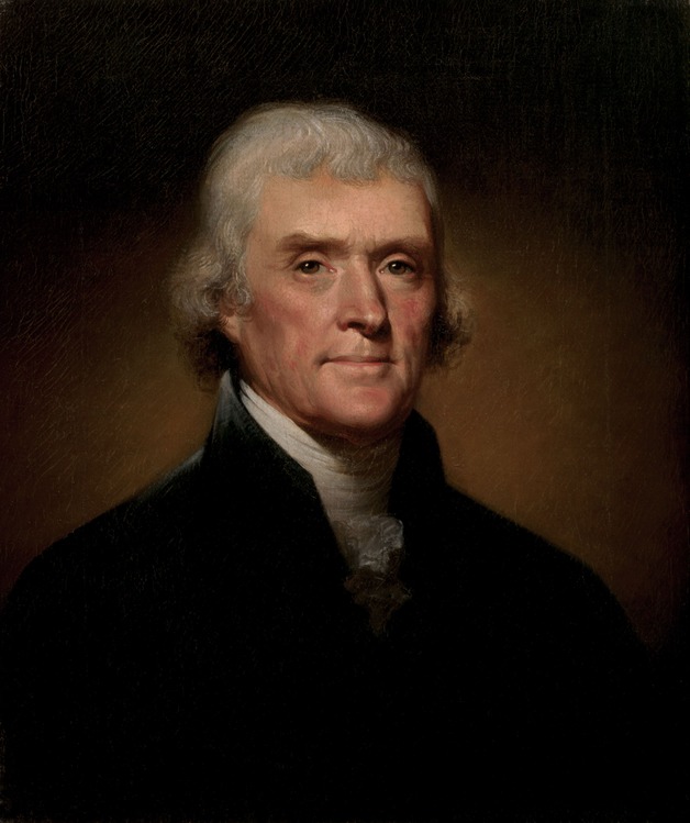 Portrait officiel de Thomas Jefferson